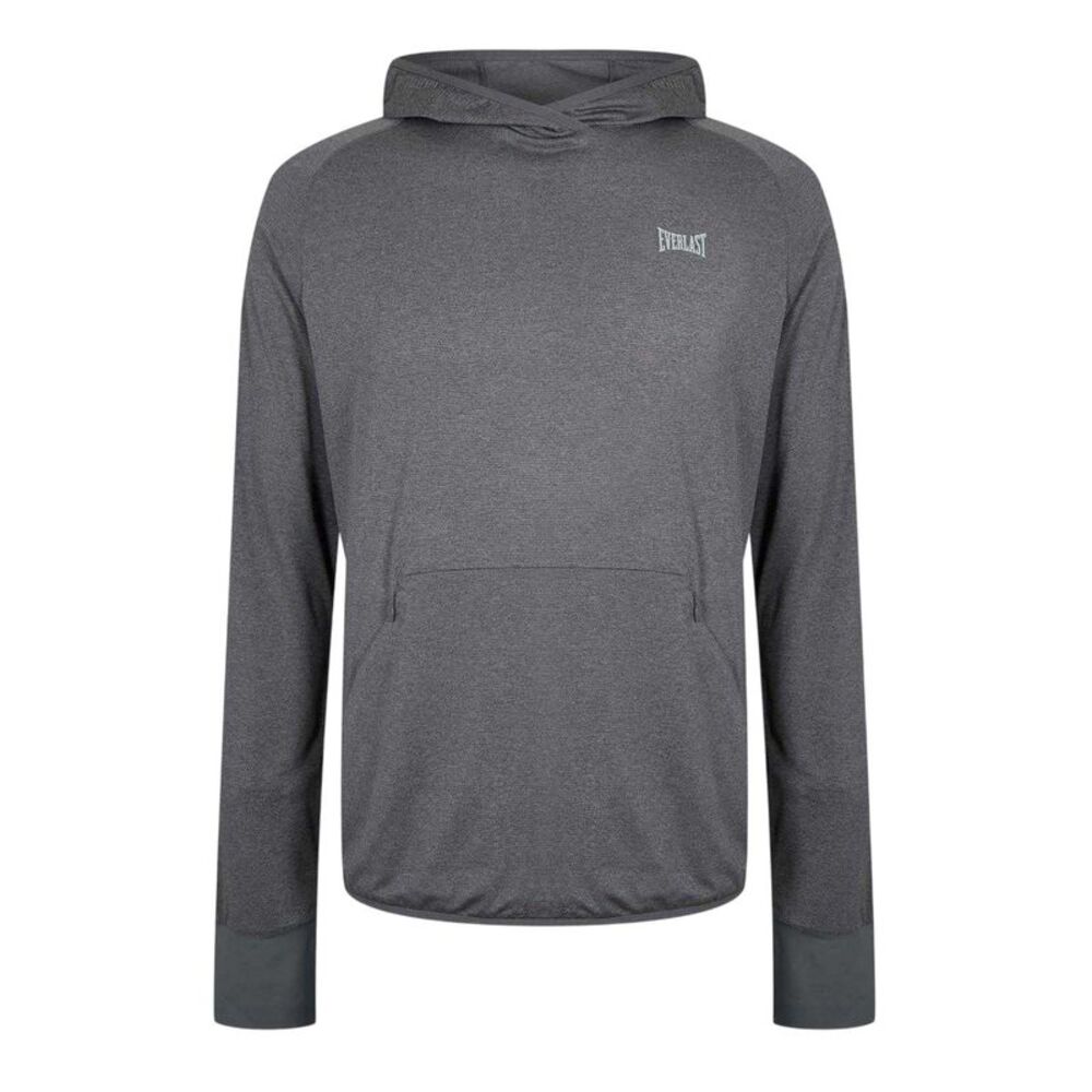 Everlast Mens Polyester Lightweight Training Hoodie / Charcoal